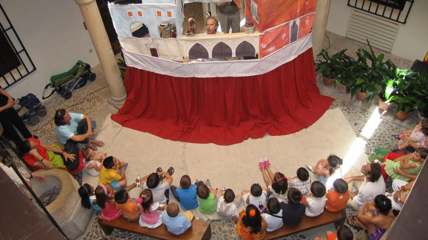 Espectáculo de títeres en el Museo Casa Natal de Cervantes