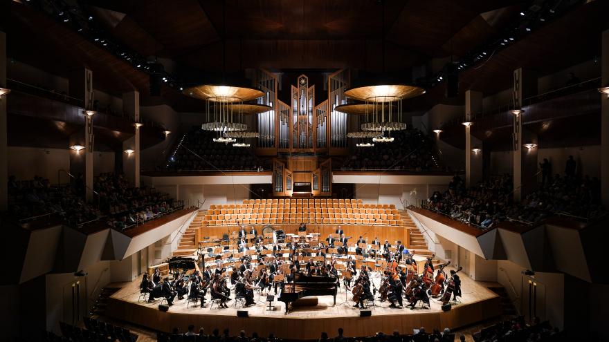 Plano general de la orquesta