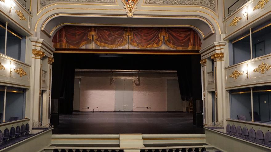 fotografía del teatro