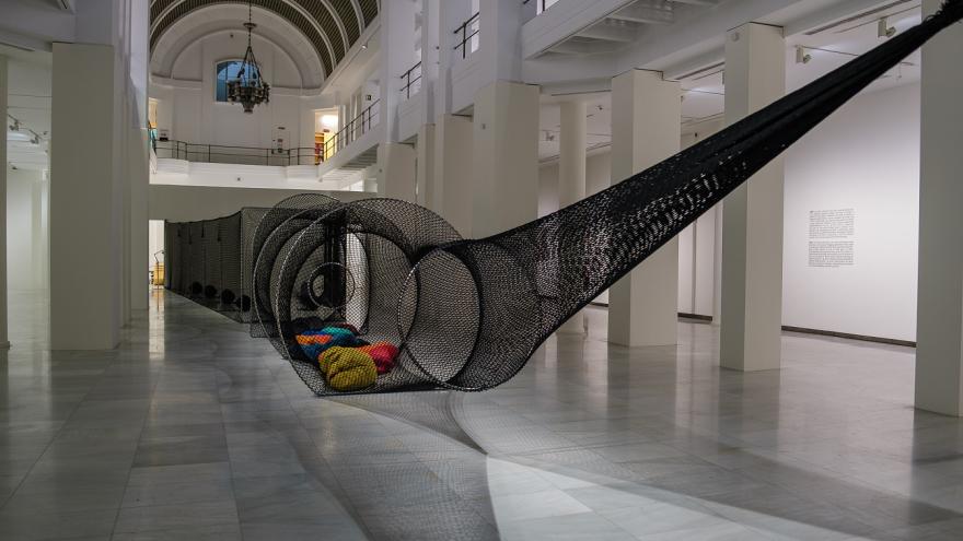 Una muestra de la exposición Bene Bergado