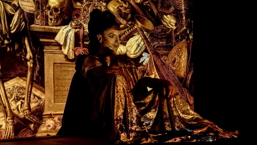 Fotografía de Sara Calero en el escenario