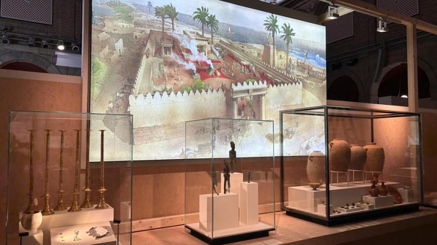 Montaje exposición Tartesos