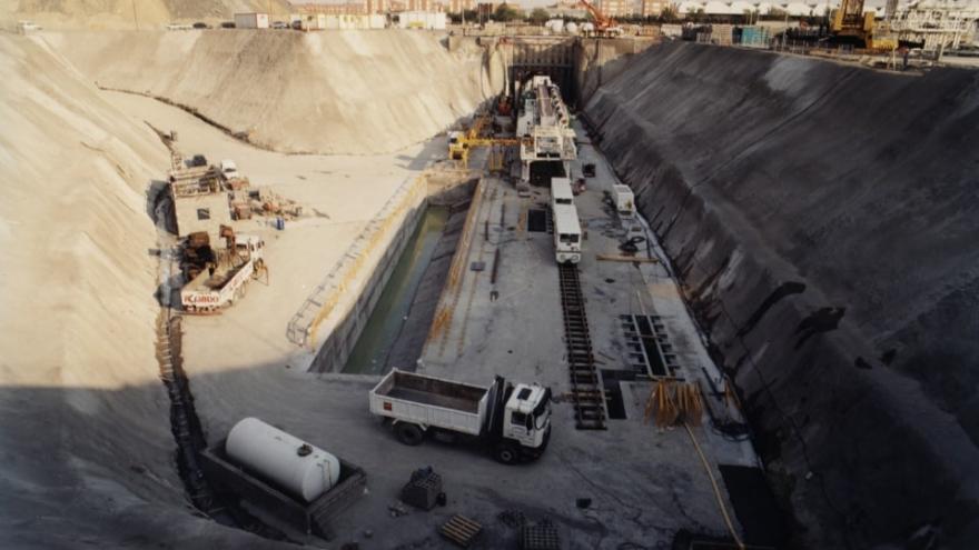 Secuencia e implantación de tuneladora