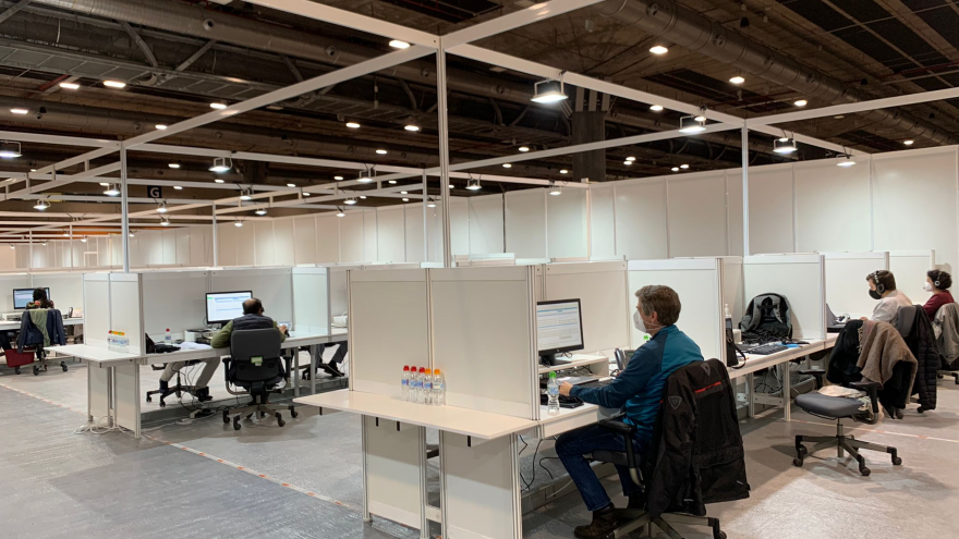 imagen general del Centro de Proceso de Datos instalado en IFEMA
