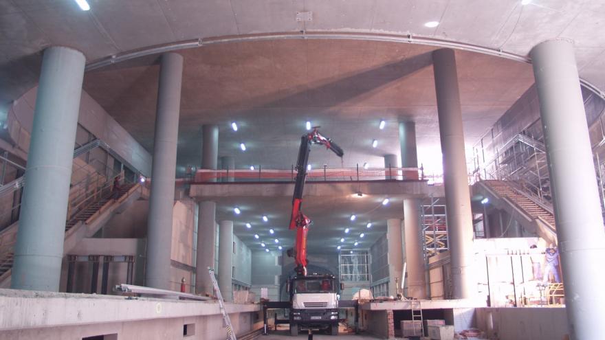 Estación Villaverde Bajo-Cruce en obras