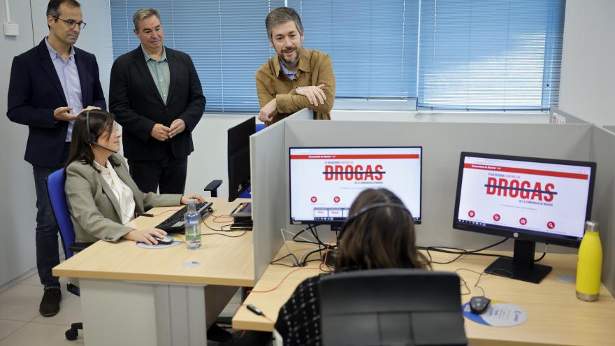 Miguel Ángel García Martín presenta el nuevo servicio 012 Contra las Drogas