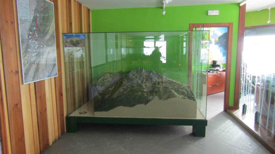 Maqueta del Centro Visitantes Peñalara