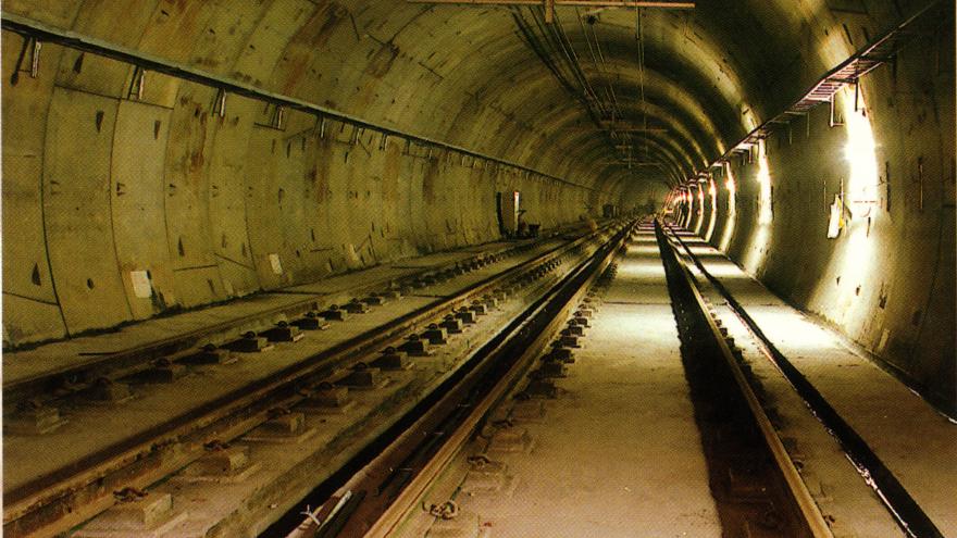 Túnel ejecutado con la tuneladora "La Chata" terminado