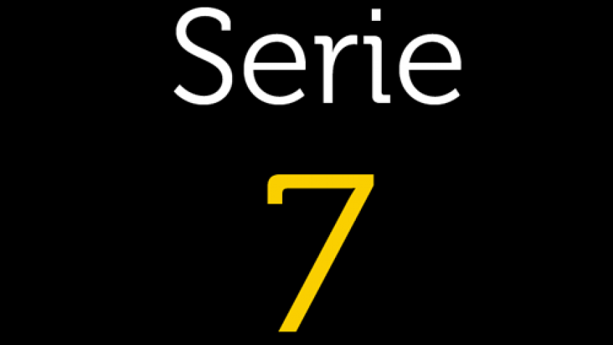 Logo de la Serie 7 de los planos de transporte público de la Comunidad de Madrid