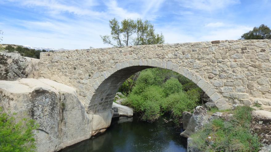 Parque Regional de la cuenca alta del Manzanares. Puente del Batán. Colmenar Viejo
