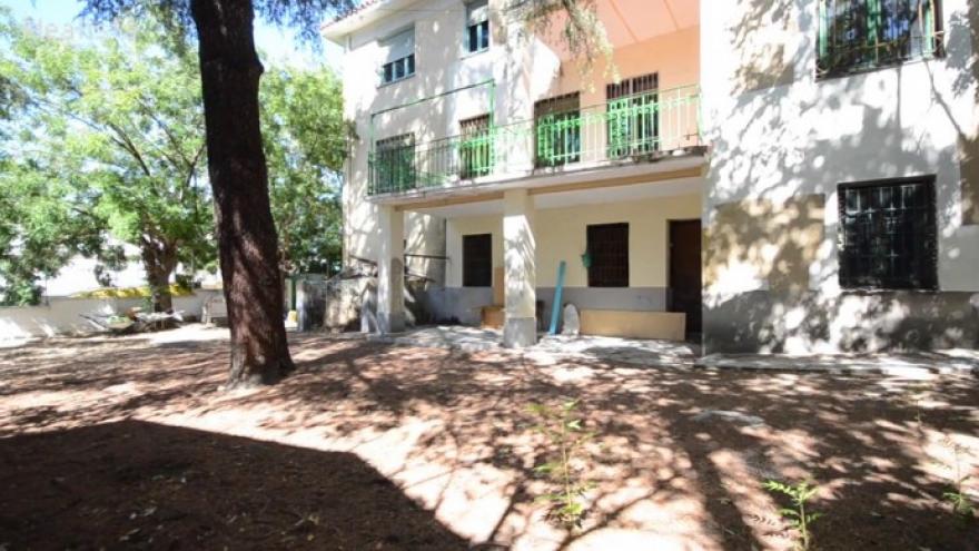 Fachada de la casa