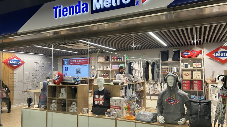 nueva tienda de Metro de Madrid nueva tienda de Metro en Ópera
