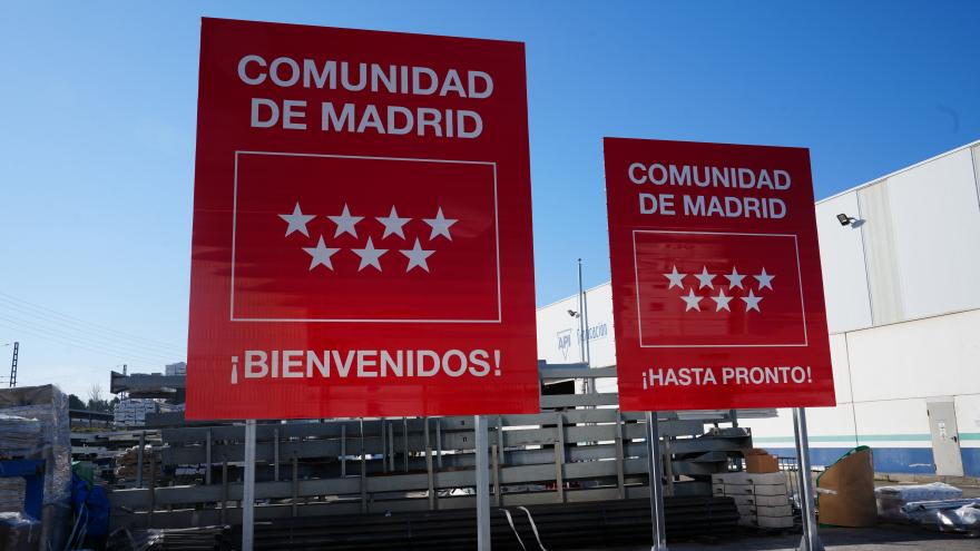 nueva imagen de las señales para dar la bienvenida a la región