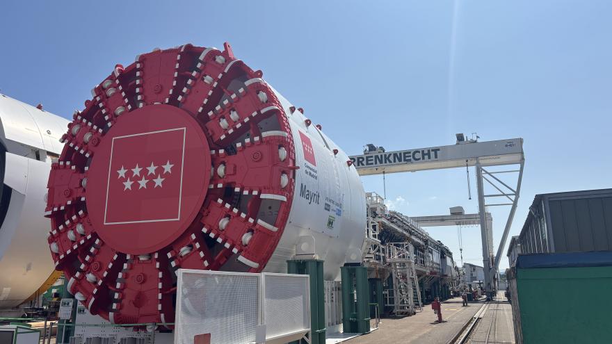 tuneladora Mayrit de la empresa Herrenknecht AG