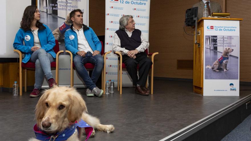 Ruiz Escudero durante la visita