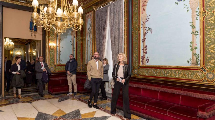 Jaime de los Santos en la presentación de la nueva edición de ‘¡Bienvenidos a palacio!’