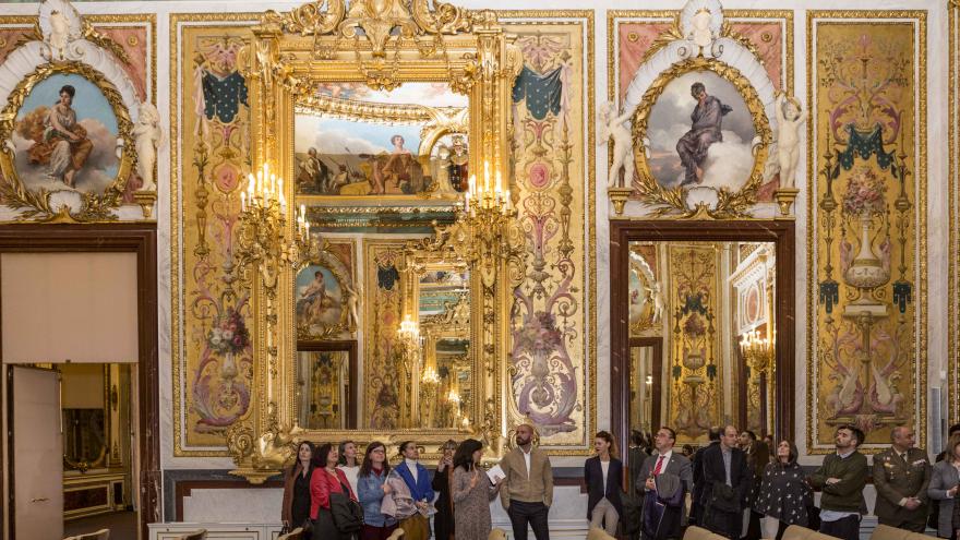 Jaime de los Santos en la presentación de la nueva edición de ‘¡Bienvenidos a palacio!’