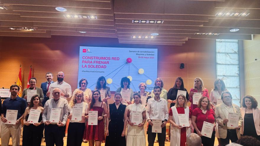 La consejera Ana Dávila durante la clausura de la I Semana de la Sensibilización