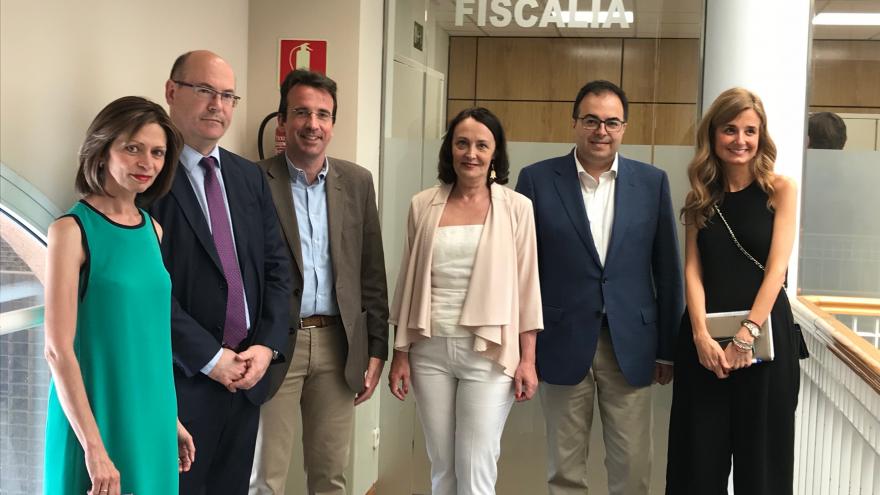 Ibarrola visita la sede judicial de la localidad, en la que se van a invertir más de 266.335 euros en dos años 