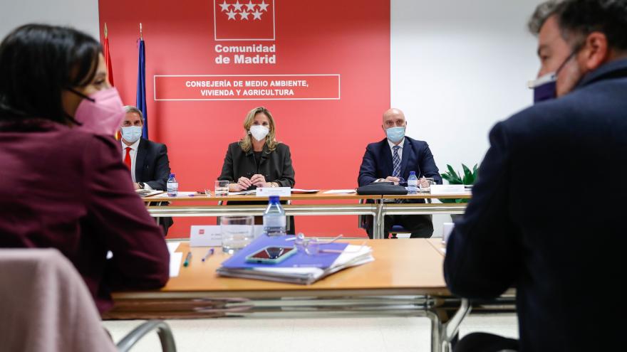 Pacto Regional Cañada Real Mesa de reunión