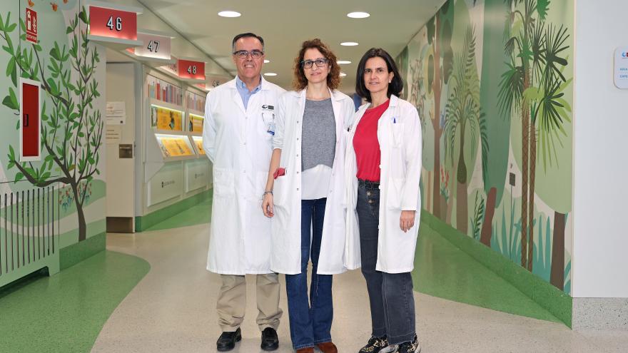 equipo de Neurología del Hospital público Niño Jesús