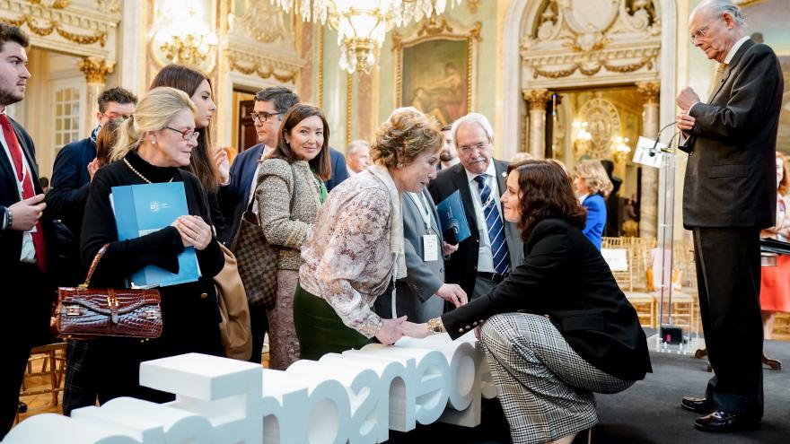 La presidenta de la Comunidad de Madrid ha intervenido en el I Congreso de la Sociedad Civil