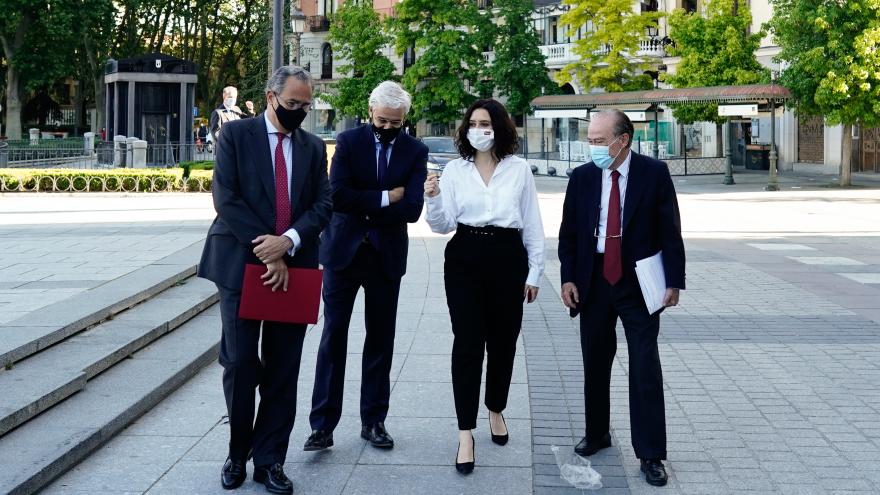 Isabel Díaz Ayuso ha participado en la reunión del Patronato de la Fundación Teatro Real