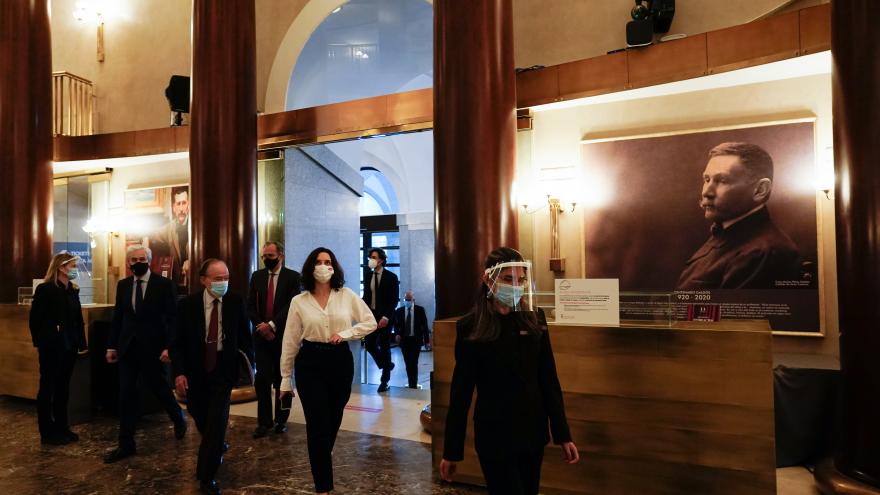 Isabel Díaz Ayuso ha participado en la reunión del Patronato de la Fundación Teatro Real