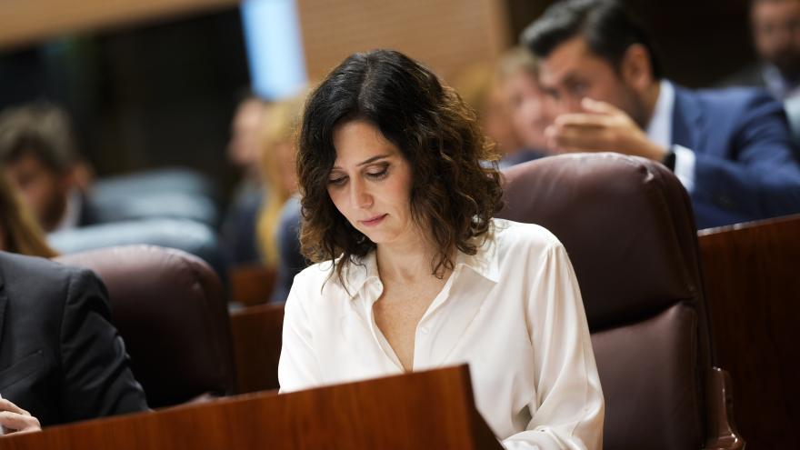 Díaz Ayuso en la Asamblea de Madrid La presidenta Isabel Díaz Ayuso en la Sesión de Control
