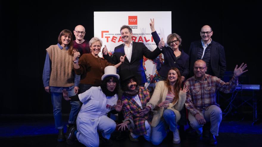 El consejero Mariano de Paco Serrano durante la presentación del festival