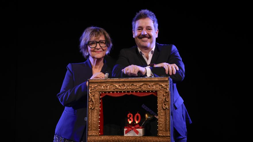 El consejero Mariano de Paco Serrano durante la presentación del festival