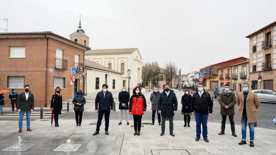 Díaz Ayuso en la visita