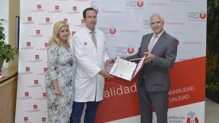 La Comunidad entrega la marca de calidad Madrid Excelente a la Fundación Instituto San José