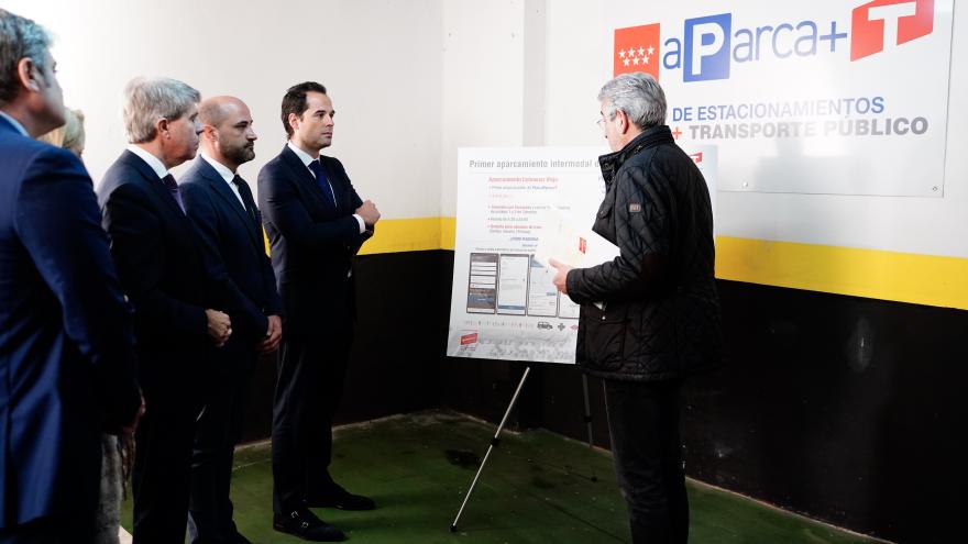 Ignacio Aguado durante la presentación