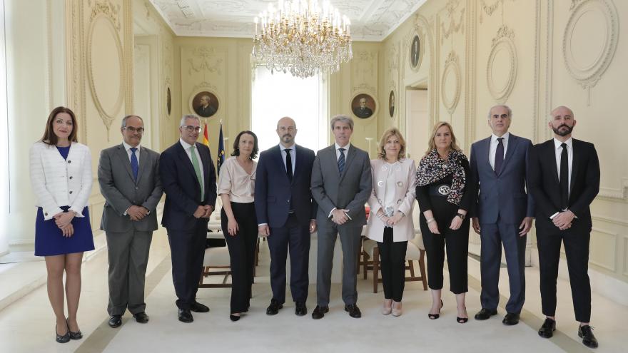 Primera reunión del nuevo equipo de Ángel Garrido