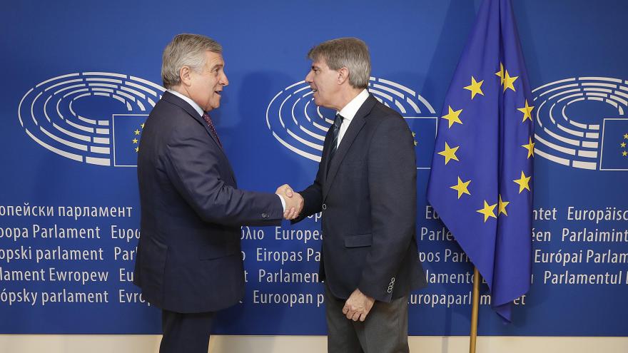 El presidente de la Comunidad se ha reunido hoy en Bruselas con el presidente del Parlamento Europeo