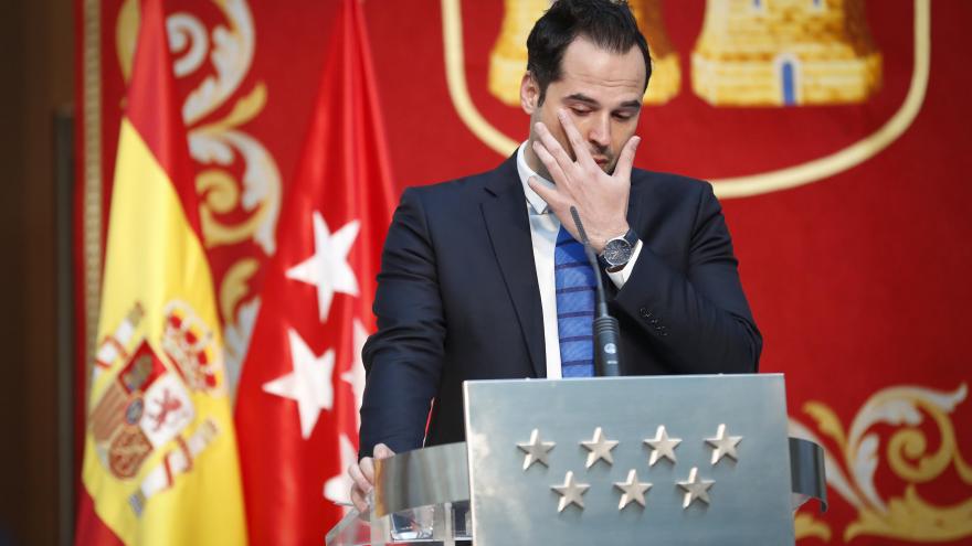El vicepresidente, Consejero de Deportes, Transparencia y Portavoz del Gobierno, Ignacio Aguado