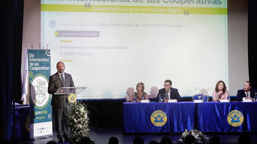 Pedro Rollán participa en el Día Internacional de las Cooperativas