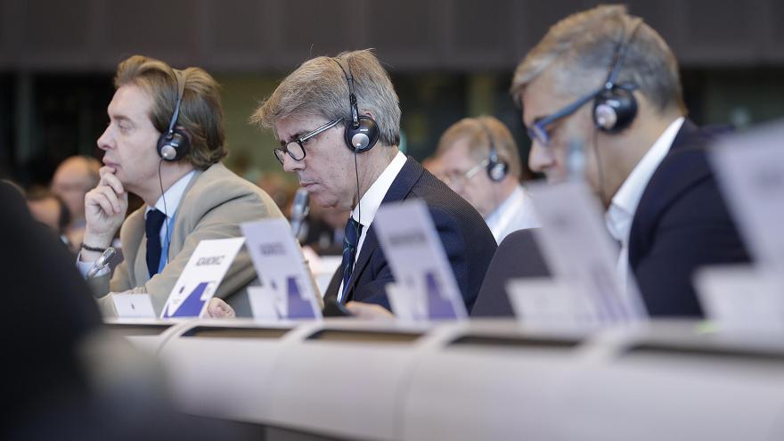 El presidente madrileño ha participado hoy en el Debate sobre el estado de la Unión que se celebra en Bruselas