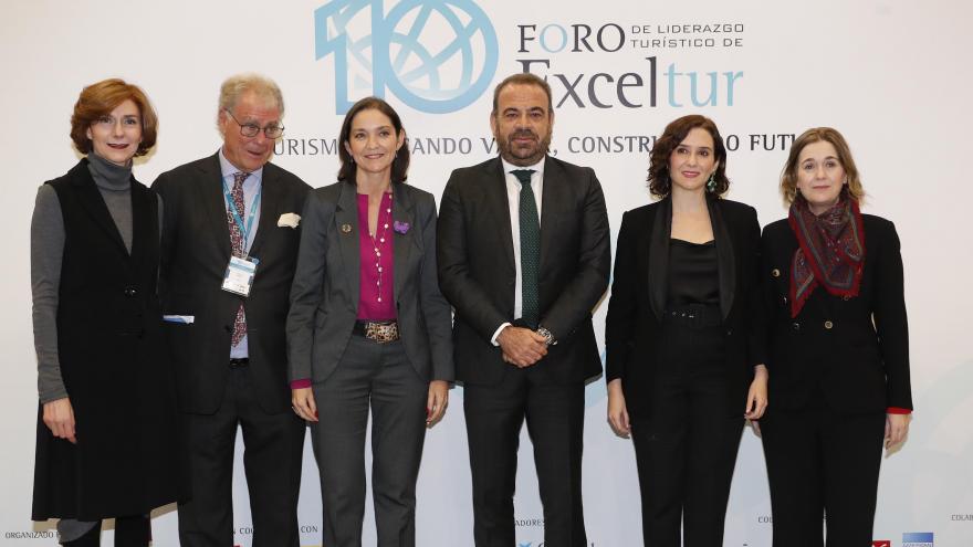 Díaz Ayuso en el Foro Liderazgo Turístico de Exceltur