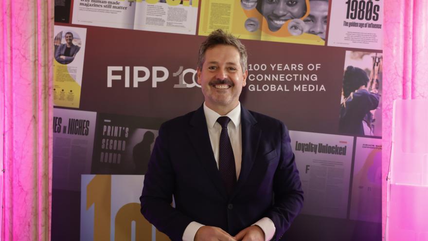 De Paco Serrano inaugura el Congreso Internacional de Editores de Revistas FIPP Media Congress El consejero Mariano de Paco Serrano durante el Congreso Internacional de Editores de Revistas FIPP Media Congress