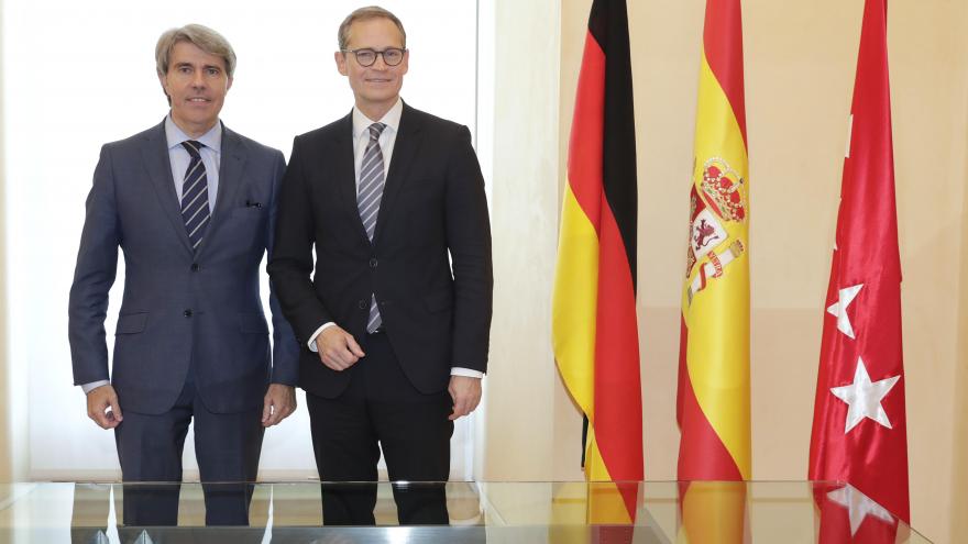 El presidente regional se ha reunido con el alcalde gobernador de Berlín y presidente del Senado alemán, Michael Müller