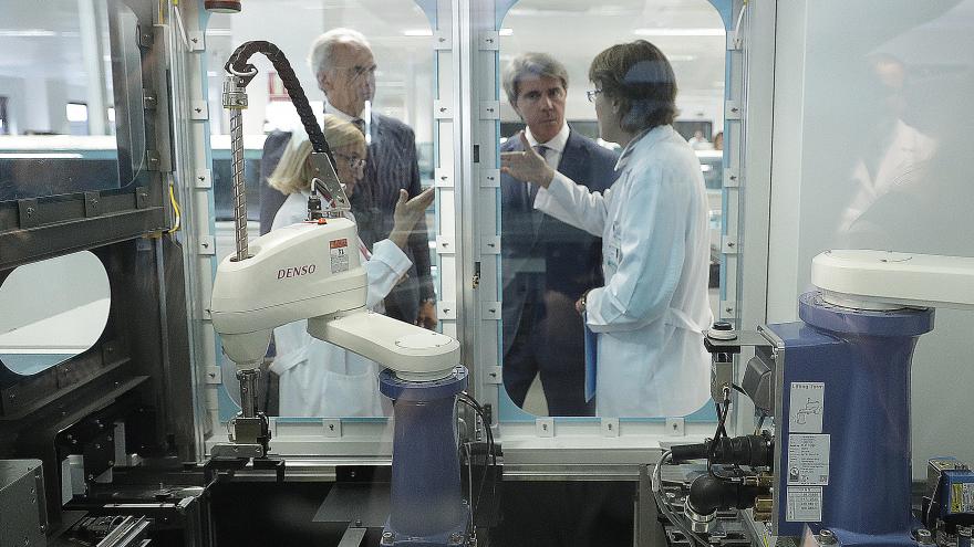 El presidente de la Comunidad de Madrid, Ángel Garrido ha presentado la culminación del proyecto de remodelación del Hospital Universitario 12 de Octubre