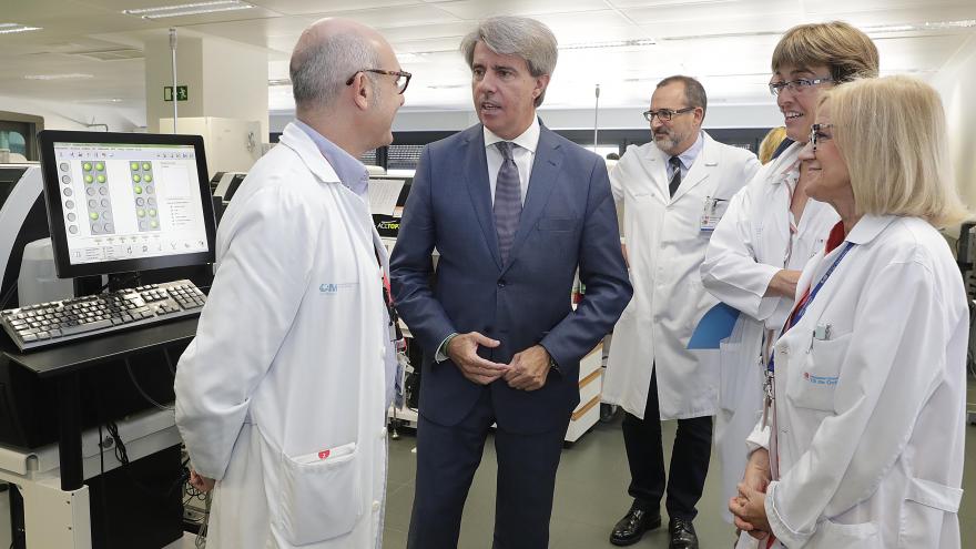 El presidente de la Comunidad de Madrid, Ángel Garrido ha presentado la culminación del proyecto de remodelación del Hospital Universitario 12 de Octubre