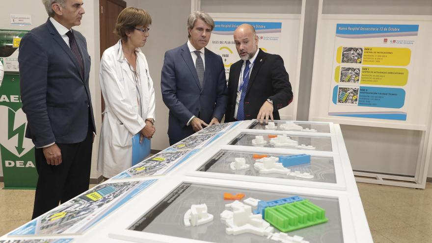 El presidente de la Comunidad de Madrid, Ángel Garrido ha presentado la culminación del proyecto de remodelación del Hospital Universitario 12 de Octubre