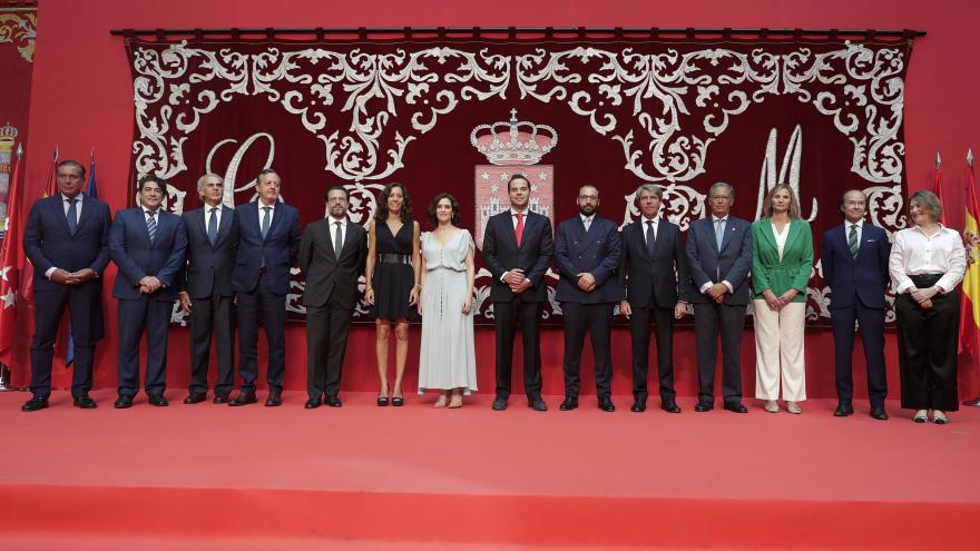 Foto de grupo del gobierno de la Comunidad de Madrid