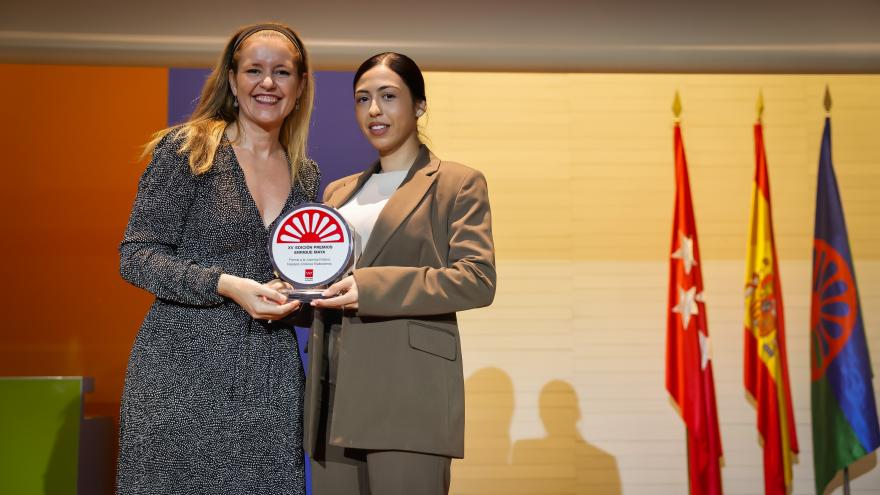La consejera Ana Dávila durante la entrega de los Premios Enrique Maya
