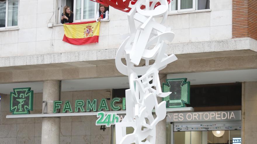 Díaz Ayuso homenaje sanitarios