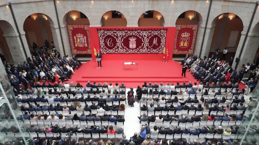 Ángel Garrido, nuevo presidente de la Comunidad de Madrid, toma posesión de su cargo