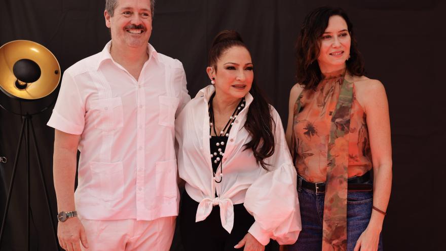 Díaz Ayuso en el concierto de Gloria Estefan La presidenta Isabel Díaz Ayuso durante el concierto de Gloria Estefan